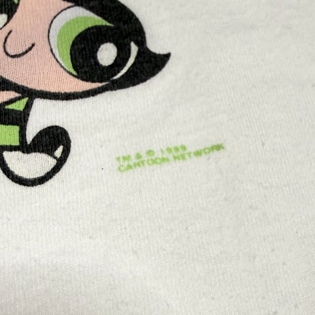 【USED】90's The Powerpuff Girls T-Shirt Changes Body