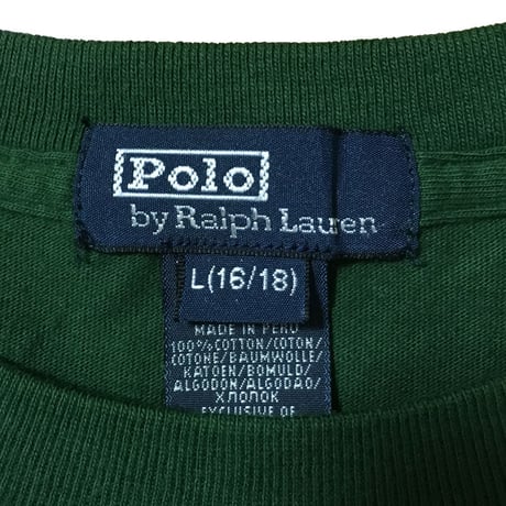 【USED】TWO-PIECE RALPH LAUREN L/S T-SHIRTS