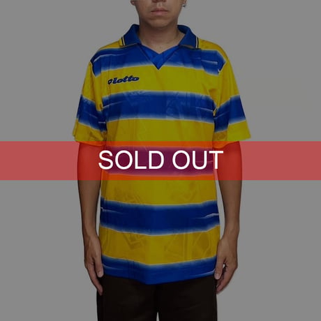 【USED】90's Lotto PARMA COLOR SOCCER JERSEY