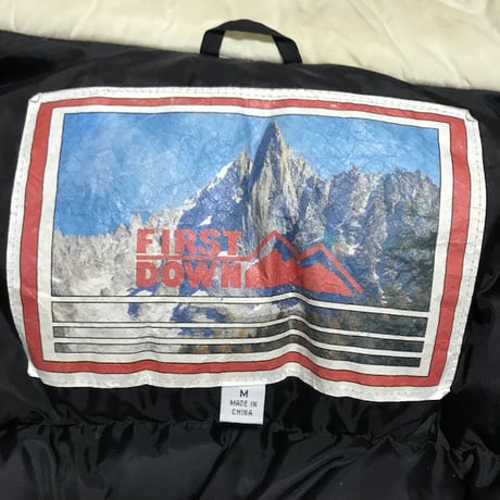 【USED】90'S FIRST DOWN USA DOWN JACKET