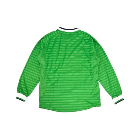 【USED】00'S UMBRO SAINT ETIENNE 2000-01 HOME L/S FOOTBALL SHIRT