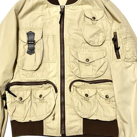 【USED】DOLCE & GABBANA 2003SS PARACHUTE JACKET