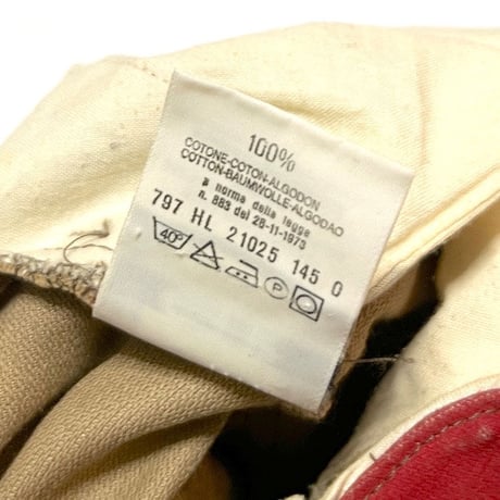 【USED】HELMUT LANG 1996AW SINGLE SIDE POCKET PRISONER PANTS