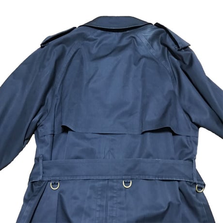 【USED】90'S BURBERRYS OVERSIZED TRENCH COAT NAVY