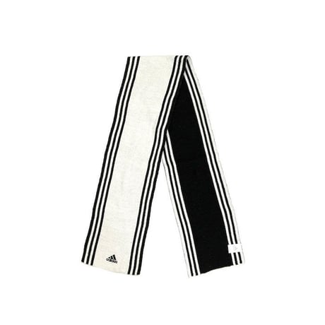 【USED】00'S ADIAS 3-STRIPES KNIT SCARF