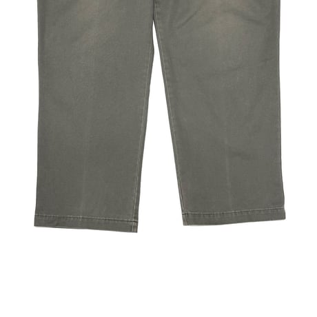【USED】90's DOCKERS Two Tuck Wide Chino Pants Faded Gray Made in USA