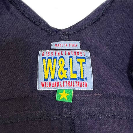 【USED】90'S W.&L.T. FUTURE DETAIL OVERALLS