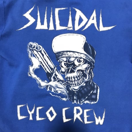 【USED】90'S SUICIDAL TENDENCIES "SUICIDAL CYCO CREW" HOODIE