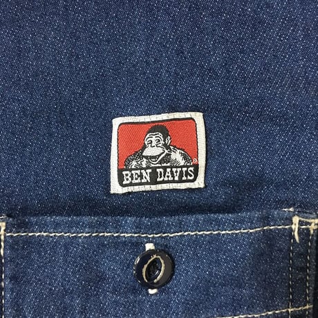 【USED】BEN DAVIS BLEACH SHIRT