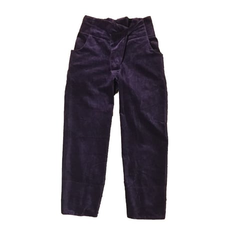 【USED】80'S VINTAGE VIVIENNE WESTWOOD VELOR PANTS