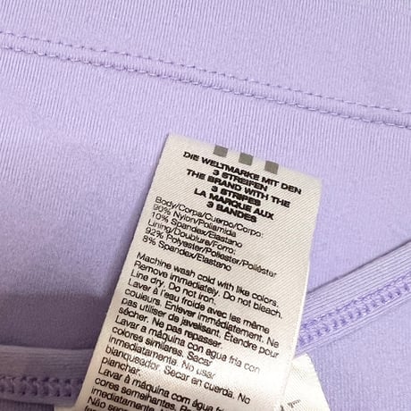 【USED】00's adidas TANK TOP LIGHT PURPLE