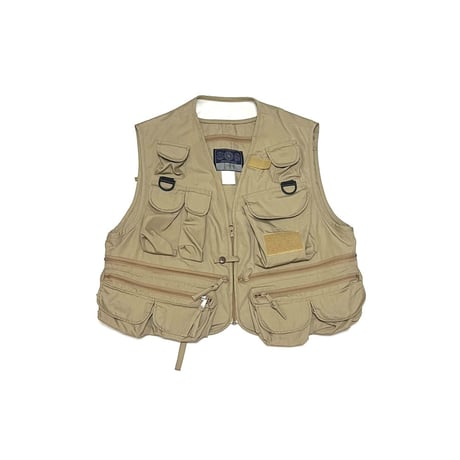 【USED】90's OLD GAP 19-POCKET FISHING VEST