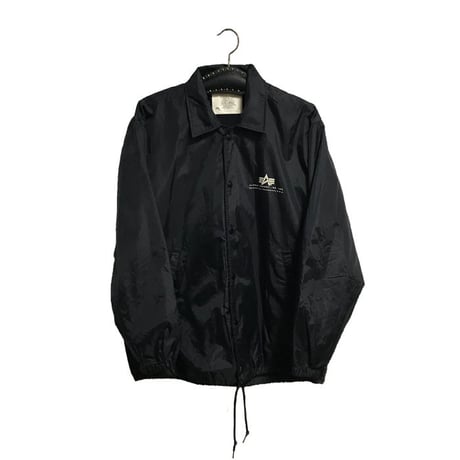 【USED】00'S ALPHA COACH JACKET BLACK