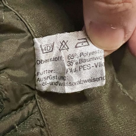 【USED】80's AUSTRIAN ARMY EXTREME COLD WEATHER OVERALLS