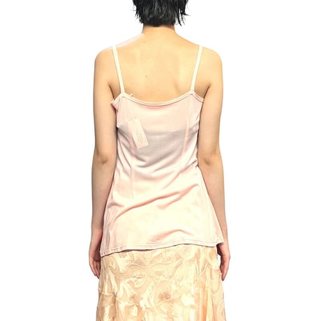 【USED】60's VINTAGE LINGERIE CAMISOLE BABY PINK