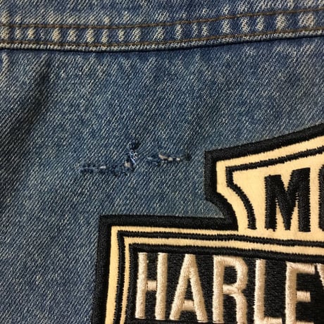 【USED】90'S HARLEY DAVIDSON DENIM JACKET