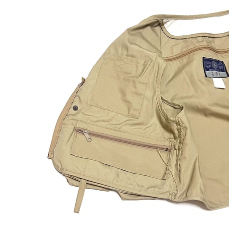 【USED】90's OLD GAP 19-POCKET FISHING VEST
