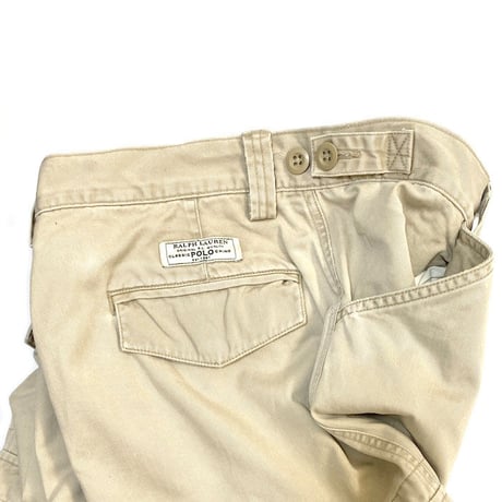 【USED】90'S POLO BY RALPH LAURN CHINO CARGO PANTS