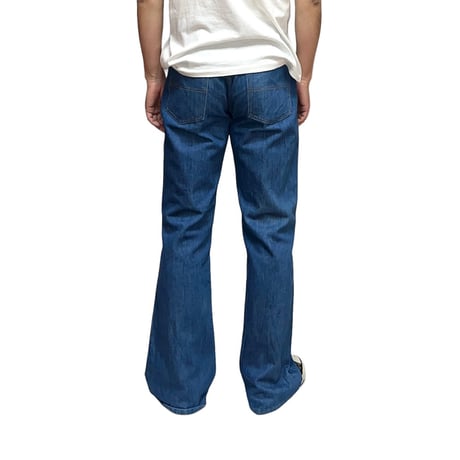【USED】70's UNKNOWN BOOTCUT JEANS with SCOVILL ZIPPER