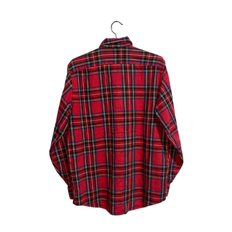 【USED】90'S L.L,BEAN TARTAN CHECK SHIRT