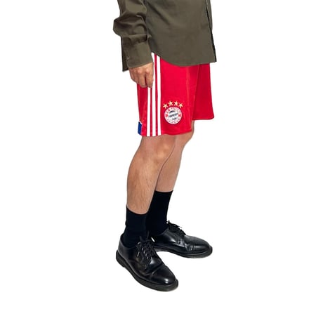【USED】2010s adidas FC BAYERN MUNCHEN TRAINING SHORTS