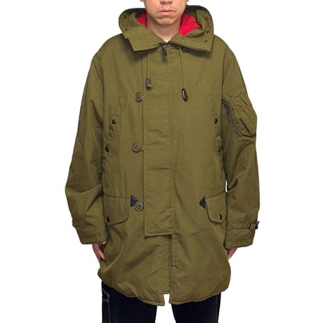 【USED】90's Polo by Ralph Lauren N-3B Inspired Flight Jacket Olive