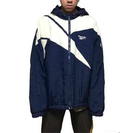 【USED】90'S REEBOK OVERSIZED BLOUSON