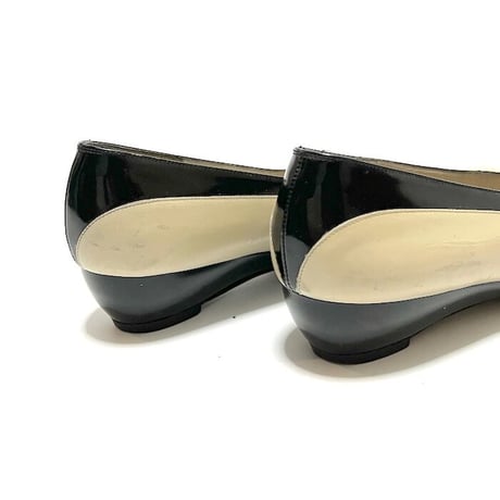 【USED】70'S Salvatore Ferragamo BICOLOR PUMPS