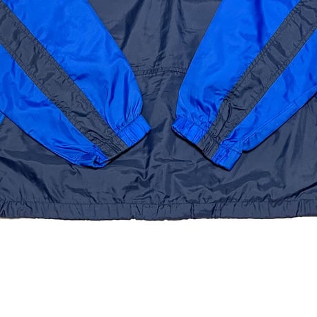 【USED】90'S NIKE HALF ZIP NYLON JACKET BLUE × YELLOW