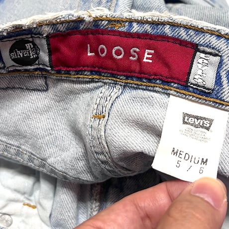 【USED】90's Levi's Silver Tab LOOSE FIT JEANS