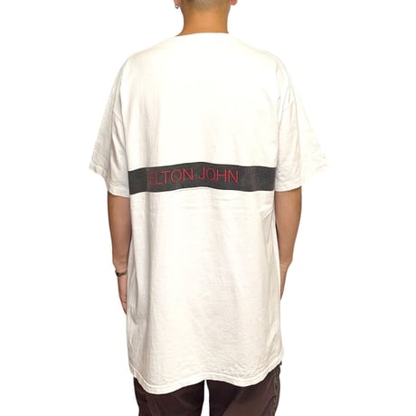 【USED】90's ELTON JOHN MADE IN ENGLAND T-SHIRT