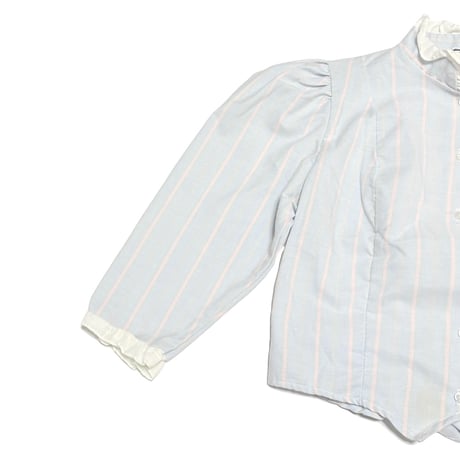 【USED】70's TOPSON DOWNS PUFF SLEEVE BLOUSE