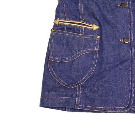 【USED】70's-80's 7 JULI Yugoslavia Denim Tailored Jacket