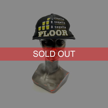 【DEAD STOCK】80'S TEQUILA TEQUILA TEQUILA MESH CAP