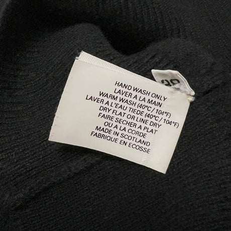 【USED】90's-00's Chloe SCOTTISH CASHMERE KNIT SWEATER