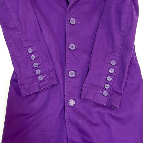 【USED】90'S TRIPP NYC PURPLE LONG COAT