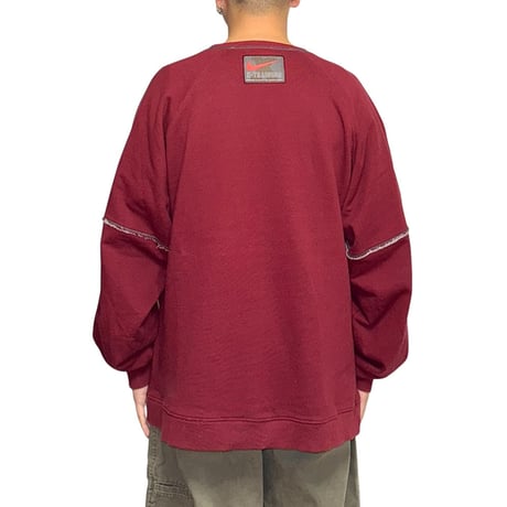【USED】90's NIKE X-TRAINING SWEATSHIRT BURGUNDY