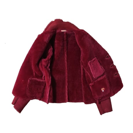 【USED】90'S VIVIENNE WESTWOOD MOUTON CHICO JACKET FOR LADY'S