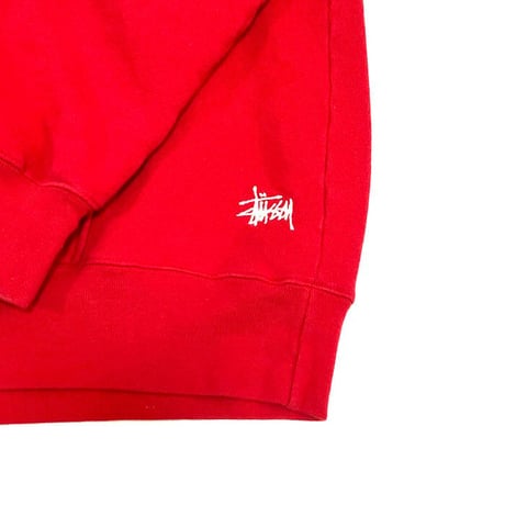 【USED】90'S-00'S STUSSY OVERSIZED HOODIE