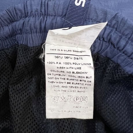 【USED】90'S-00'S SILAS POLYAMIDE TECH PANTS
