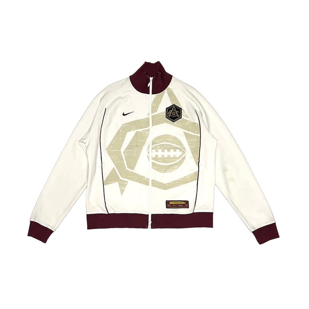 最終値下げ「arsenal」Nike HIGHBURY ジャケット ワインレッド Vintage Nike Arsenal Highbury Football Jacket Soccer Track
