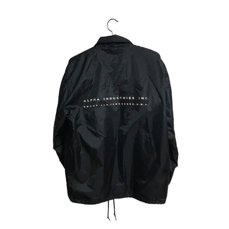 【USED】00'S ALPHA COACH JACKET BLACK