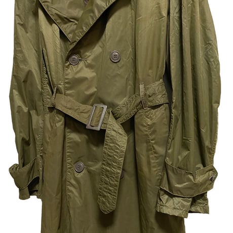 【USED】 50'S US ARMY RAIN TRENCH COAT