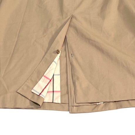 【USED】80'S BURBERRYS ONE PANEL SLEEVE BALMACAAN COAT MADE IN ENGLAND