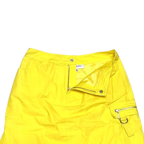 【USED】80'S MIGAINO SKIRT YELLOW