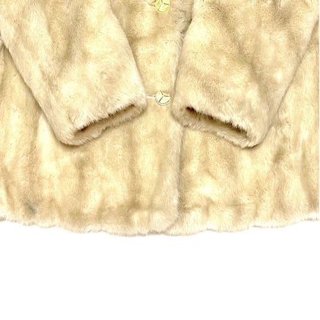 【USED】60'S MINCARA Russell Taylor FAUX FUR JACKET