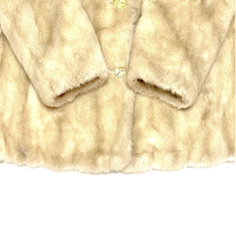 USED】60'S MINCARA Russell Taylor FAUX FUR JACK