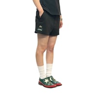 【USED】70's-80's CHEMISE LACOSTE  TENNIS SHORTS BLACK