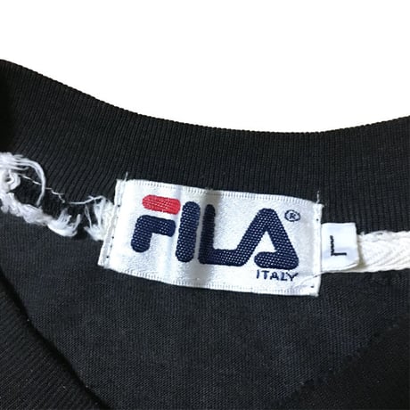 【USED】90'S FILA LOGO GRAPHIC T-SHIRT