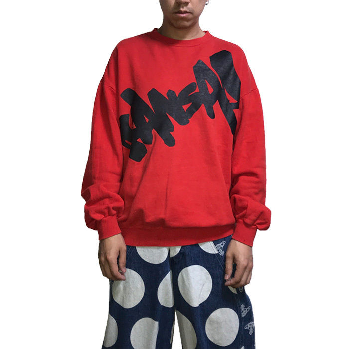 USED】90'S KANSAI O2 LOGO SWEATSHIRT | KONBINI